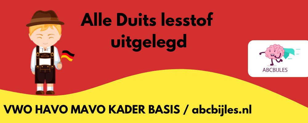 Uitleg over Meerkeuzevragen: juist/onjuist | Alle Duits lesstof uitgelegd | abcbijles.nl